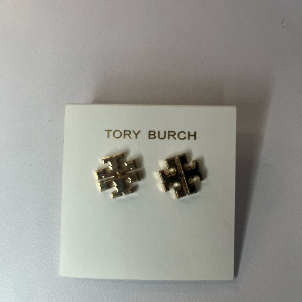 Tory Burch Gold Stud Earrings